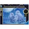 Ravensburger Puzzle Sove na mesečini, 500 delova