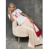 Hiccup Majica nočno modra/rdeča/melona/bela