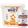 Olympic Ultra Whey Protein Karamela 4kg + Olympic Creatine Monohydrate 500g