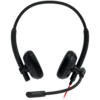 CANYON PC headset HS-07 PC Mic 3.5/USB Flat 2.8m Black
