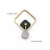 VESTA 466 ZIDNA LAMPA 15W 3000K CRNA/BRUSENO ZLATO