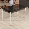 Hanah Home Trpezarijski sto na razvlačenje Bendir, 132-170 cm, Beli