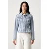 Morgan prehodna jakna ženska denim