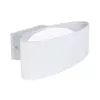 Eglo Chinoa spoljna zidna lampa/1, led, 10w, 1100lm, ip44, aluminij/čelik/plastika/bela