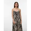 Vero Moda Poletna obleka Emilo 10340519 Bež Loose Fit