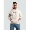 BrainMax Moški pulover s kapuco BrainMax, krem