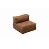 Atelier del Sofa Fotelja na razvlačenje Comfort, 95 x 75 x 95 cm, Smeđa