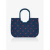 Reisenthel Loopshopper L Frame Mixed Dots Torba Modra
