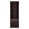 Rjav regal iz masivnega bora 74x223 cm Anita – Storaa