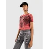 Affliction Forgotten Crop T-Shirt affliction red