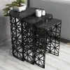 Hanah Home Set klub stolova, 3 komada Stil Crni