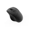C-TECH miška WLM-23 Dual mode, brezžična, BT 5.0 2,4 GHz, 3200 DPI, 7 gumbov, USB nano sprejemnik, črna