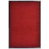 Otirač crveni 117 x 220 cm PVC