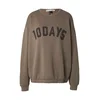 10Days Majica Statement temno rjava/barva blata