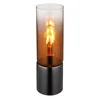 Globo 21000TG - Stona lampa ANNIKA 1xE27/25W prečnik 9 cm crna/bakarna