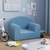 Dječja sofa plava mekana plišana