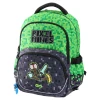 Play Ranac za dečake Pixel Mines Etron, Anatomski, 38 x 30 x 20 cm, Zeleno-crni
