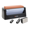 Knife sharpener, 3 stages, stones grit 400/1000/6000 - Zokura