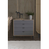 Hanah Home Komoda Arden 4, 90 x 88 x 40 cm, Antracit