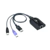 ATEN ATEN KVM adapterski kabel [1x moški konektor USB 2.0 tipa A\, moški konektor DisplayPort - 1x RJ45 vtičnica], (20417188)