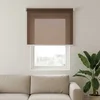 Vanjska roleta 90% blokada UV zraka Sivosmeđa 60 x 140 cm HDPE