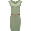 Ragwear Oprijeta obleka umbra/pastelno zelena
