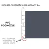 20.50.400.P PODNOŽJE H-100 ANTRACIT 4m