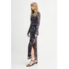 Obleka Karl Lagerfeld Jeans črna barva, A4W13008
