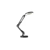 LED prigušiva stona lampa sa lupom 2u1 AURIQ LOUPE LED/10W/5V 3000/4000/6500K crna