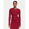 Guess Pletena jopica W6YR26 Z0973 Bordo rdeča Regular Fit