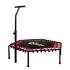 INLEA FITNESS Trampolin 130 cm z ročajem – rdeča