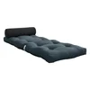 Modro-siva futonska vzmetnica 70x200 cm Wrap Petroleum/Dark Grey – Karup Design