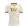 DY Nutrition Premium Muška majica Gold Edition, Belo-zlatna