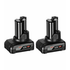 BOSCH 2x GBA 12V 6,0 Ah Akumulatorska baterija