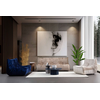 ATELIER DEL SOFA 2-Seat Sofa Bocek Blue
