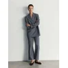 Reserved - Flare pantalone na crtu