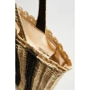 Marisse Large Striped Bag