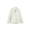 Desigual Blazer siva/bela