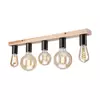Plafonski luster VITO OAK 1xE27/60W/230V hrast