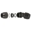 Cevna spojka 45° prirobnica 32 mm polimer 9ALR4C32