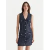 Guess Vsakodnevna obleka W5BK41 D0771 Mornarsko modra Regular Fit