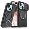 Torbica CamShield Ring stand za iPhone 15 6.1 crna