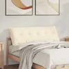 Jastuk za leđa Krema 140 x 50 cm Kordura tekstil