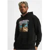Days before Summer Oversize Black Hooded