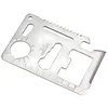Multifunkcionalna multitool kartica - Srebrna KP39846