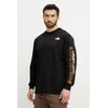 Bombažna majica z dolgimi rokavi The North Face TNF X NSE