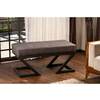 Atelier Del Sofa Tabure sa metalnim nogarima