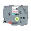 Kompatibilen trak za Brother TZe-252/TZ-252/PT/P-Touch 24mm - rdeč izpis/bel trak
