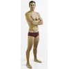 Mens swimsuit finis aquashort solid cabernet 34