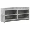 TV ormar 100 x 33 x 47 cm Betonska siva Konstruirano drvo